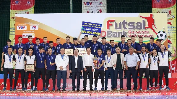 Bế mạc giải Futsal vô địch quốc gia HDBank 2020