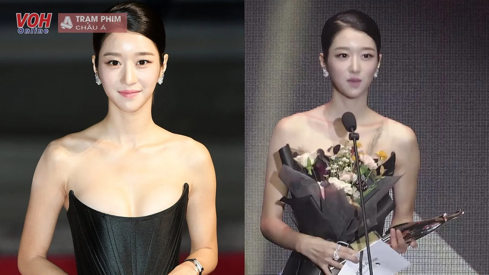 Seo Ye Ji khoe ngực khủng, nhận giải Nữ diễn viên được yêu thích nhất tại Buil Film Awards 2020