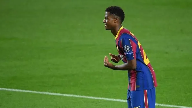Messi nói gì về kỷ lục của Ansu Fati?