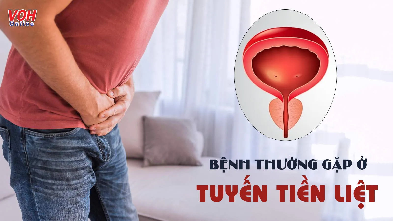 3 bệnh lý phổ biến ở tuyến tiền liệt nam giới thường mắc phải