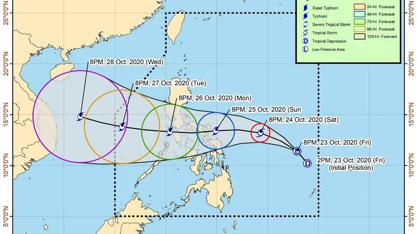 Philippines sơ tán gần 1.800 người, cấm hoạt động trên biển để ứng phó với bão Molave