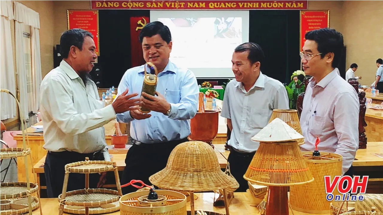 Hội thi Sản phẩm thủ công mỹ nghệ Việt Nam năm 2020 có trên 200 sản phẩm đăng ký dự