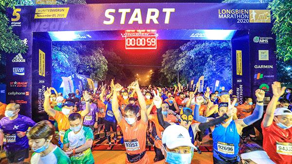 Hào hứng giải chạy Long Biên Marathon 2020