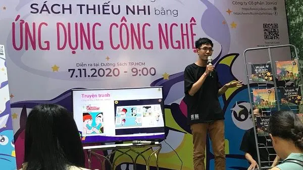 Thổi hồn cho mảng sách thiếu nhi bằng ứng dụng công nghệ