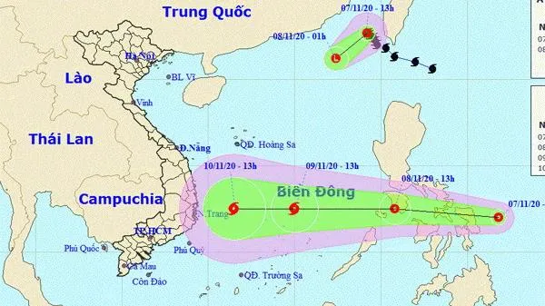 Thêm một áp thấp nhiệt đới đang hoạt động ở phía Đông Philippines