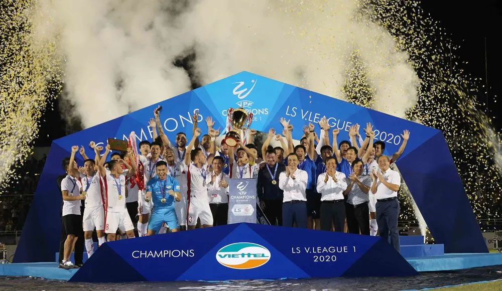 Kết quả V-League 2020: Thắng tối thiểu Sài Gòn, Viettel lên ngôi vô địch
