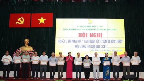 Tân Phú: Đẩy mạnh phong trào “Toàn dân đoàn kết xây dựng đời sống văn hóa”