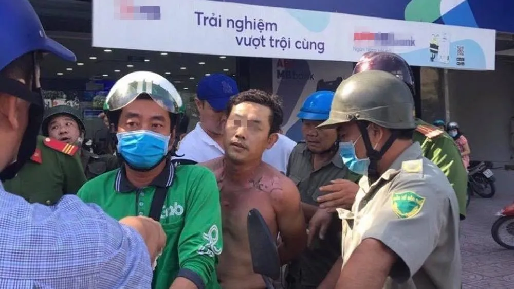 Bắt đối tượng cướp ngân hàng ở Bình Tân