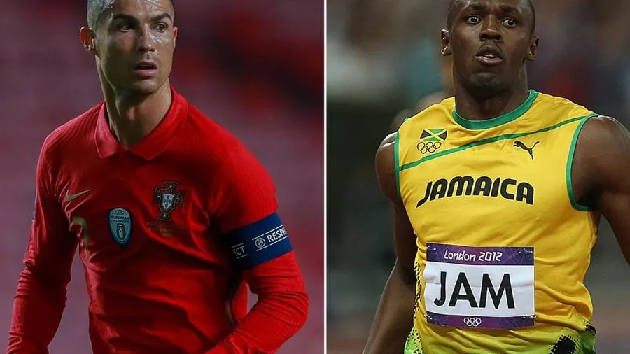 Tia chớp Usain Bolt thừa nhận chạy chậm hơn Ronaldo