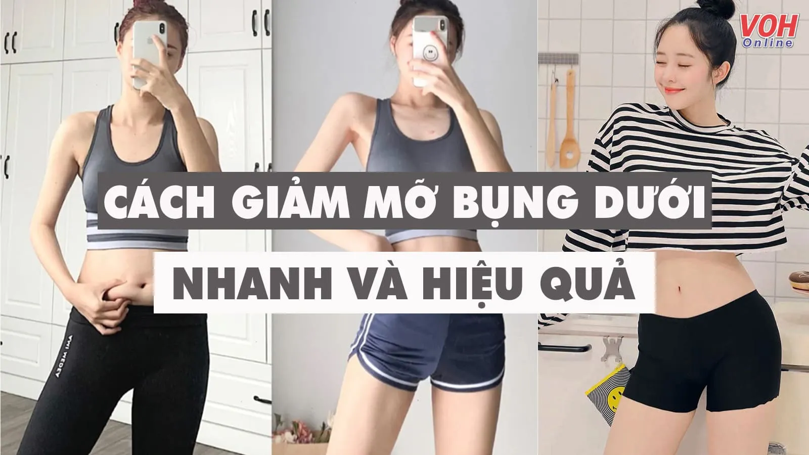 5 cách giảm mỡ bụng dưới nhanh chóng và hiệu quả