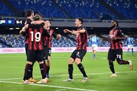 Napoli 1-3 AC Milan (Serie A 2020/21 - Vòng 8)