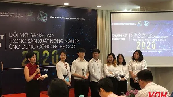 “AquaVision” chiến thắng Cuộc thi đổi mới sáng tạo trong sản xuất nông nghiệp ứng dụng công nghệ cao 2020