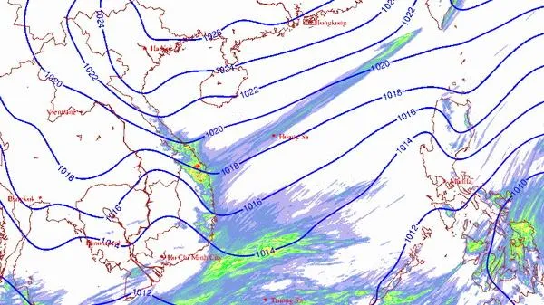 Dự báo thời tiết hôm nay 30/11: Bắc Bộ trời rét, Trung bộ và Tây Nguyên mưa to