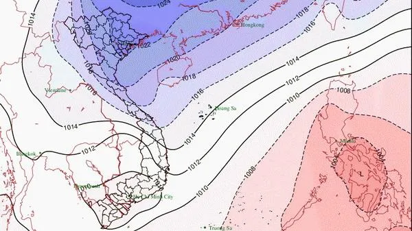 Dự báo thời tiết hôm nay 3/12: Từ đêm nay, khu vực Hà Nội nhiệt độ thấp nhất 12-14 độ C