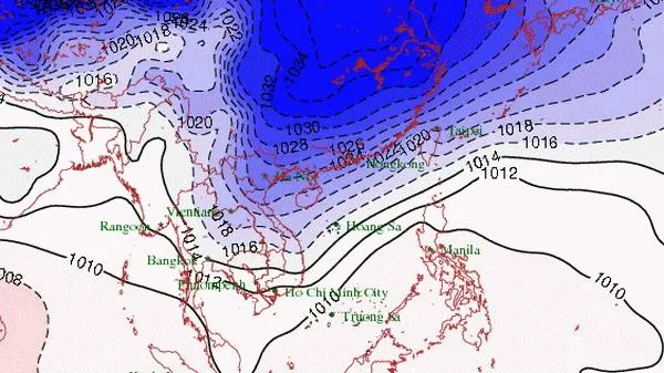 Dự báo thời tiết cả nước 3 ngày tới (4 - 6/12): Bắc Bộ và Bắc Trung Bộ có nơi rét đậm, rét hại
