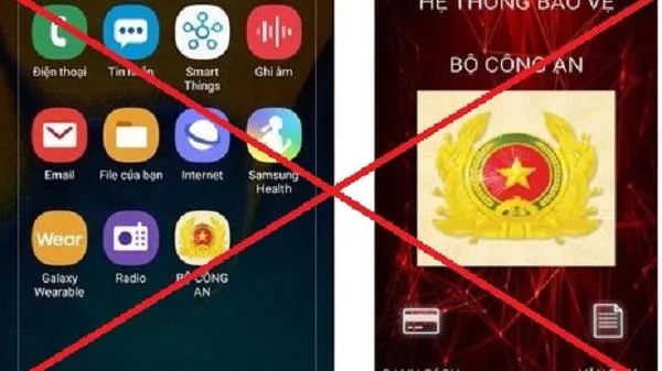 Cẩn trọng thủ đoạn lừa đảo tinh vi bằng app giả mạo Bộ Công an