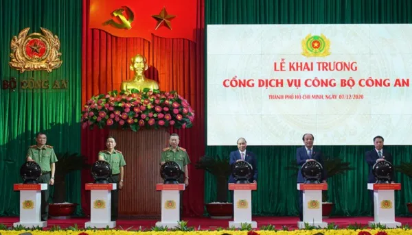 7 dịch vụ mức độ 3 trên Cổng dịch vụ công Bộ công an