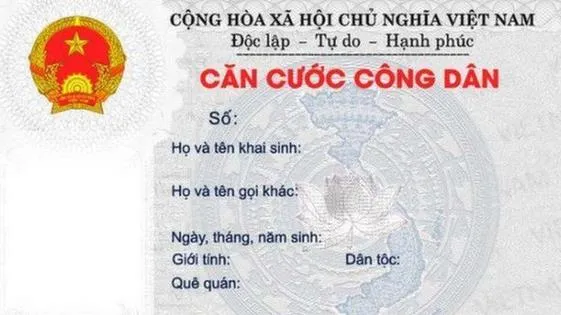 Tích hợp các dữ liệu cần thiết vào Thẻ Căn cước công dân