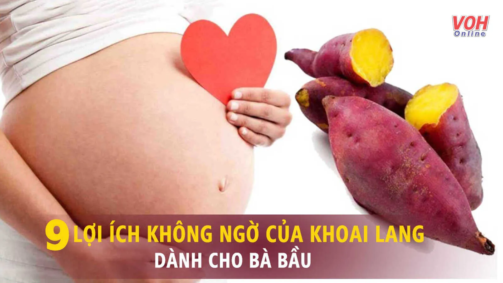 Bà bầu ăn khoai lang có tốt không?