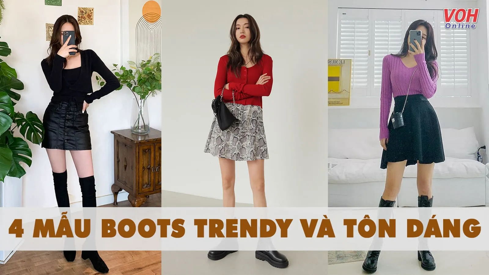 4 kiểu boots mà bạn nên sắm ngay để ‘lên đời phong cách’