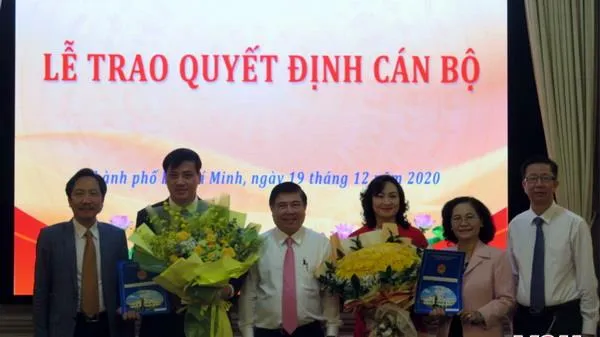 Bà Phan Thị Thắng và ông Lê Hòa Bình chính thức giữ chức Phó Chủ tịch UBND TPHCM