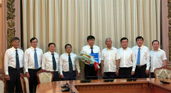 Ông Trần Quang Minh, giữ chức Tổng Giám đốc Tổng Công ty Cấp nước Sài Gòn TNHH MTV