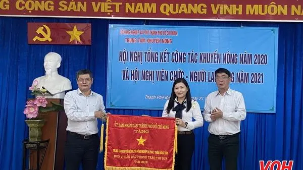 Trung tâm khuyến nông thành phố cần vượt khó trong tình hình mới