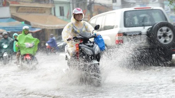 Dự báo thời tiết hôm nay 23/12:  Nam Trung Bộ và Nam Bộ có mưa lớn diện rộng