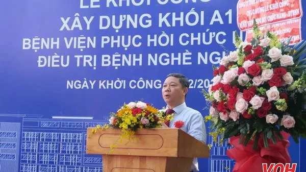 Xây dựng mới khu khám điều trị cho bệnh nhân Phục hồi chức năng