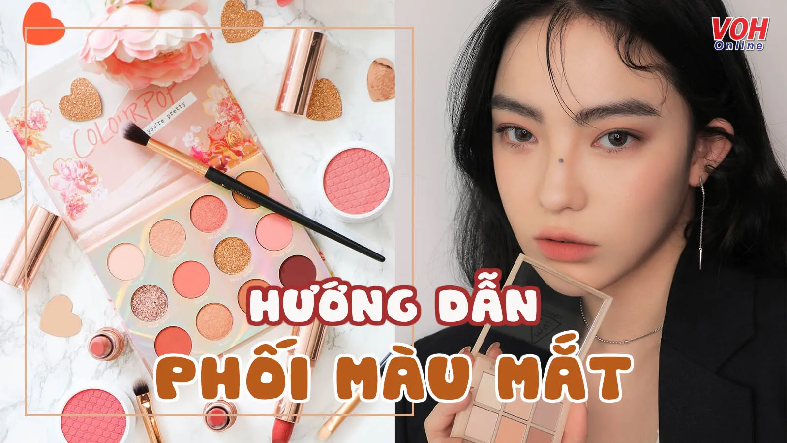 Cách phối màu mắt đẹp và tự nhiên cho người mới bắt đầu