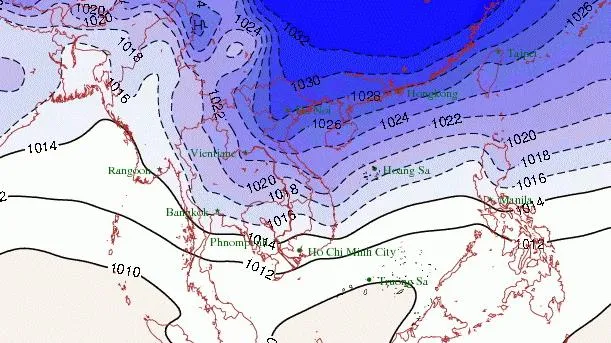 Dự báo thời tiết hôm nay 1/1/2021: Nhiều nơi ở Trung bộ có mưa rào