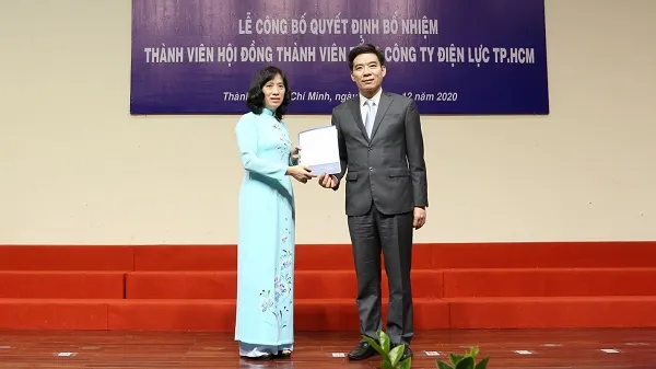 Tổng Công ty Điện lực TP Hồ Chí Minh lần đầu tiên có nữ thành viên Hội đồng thành viên
