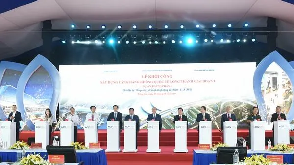 Thủ tướng Nguyễn Xuân Phúc dự lễ khởi công sân bay Long Thành - Giai đoạn 1