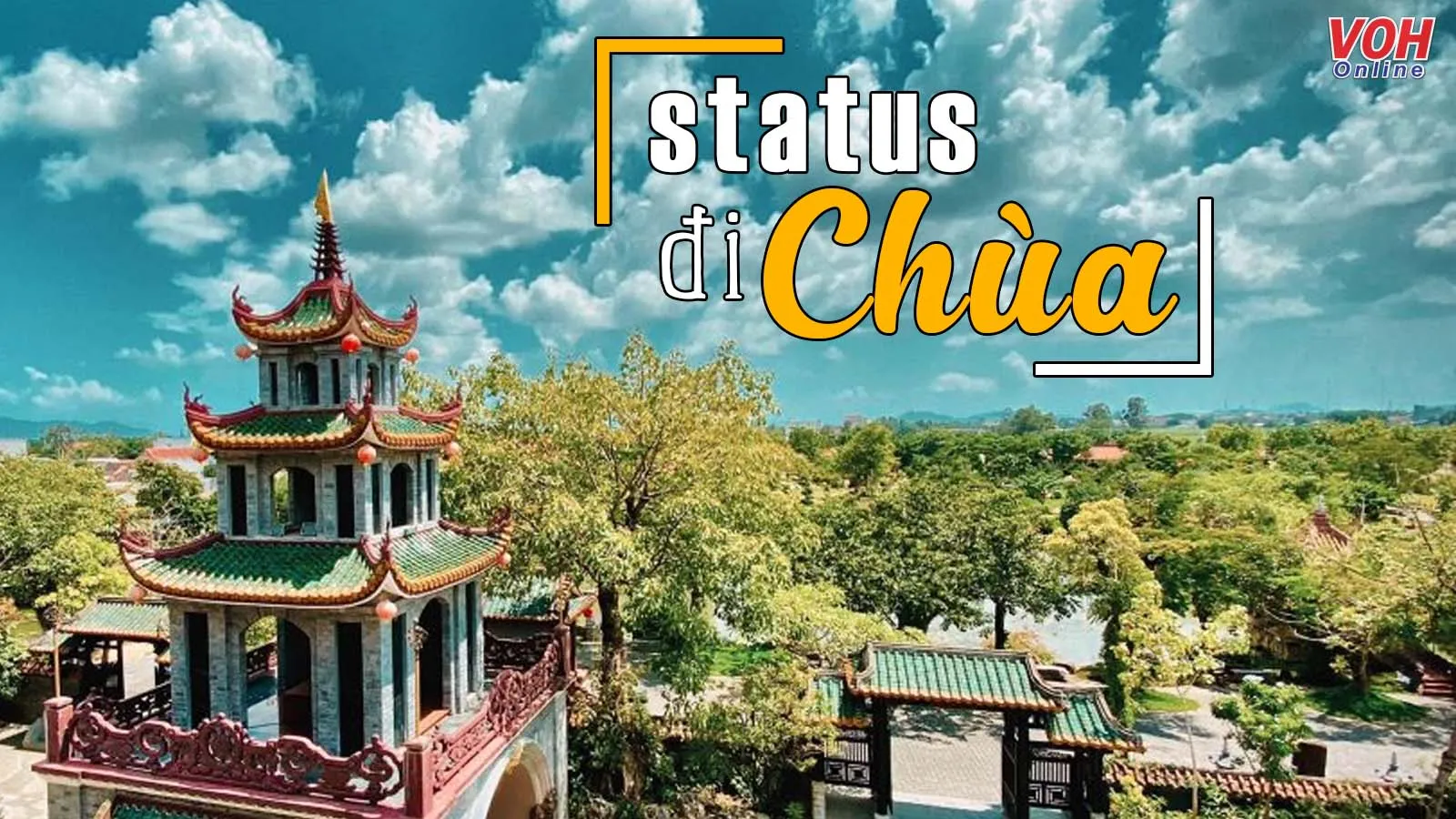 166 status đi chùa cầu bình an cho gia đình, cap đi chùa hay giúp tịnh tâm