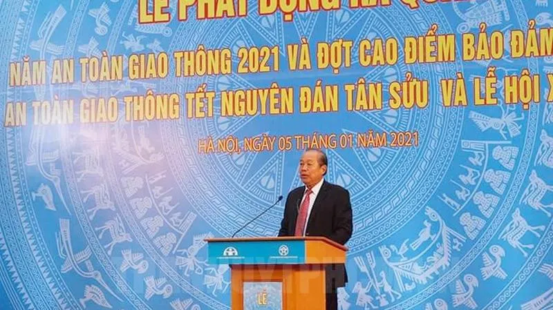 2021: Phấn đấu kéo giảm từ 5-10% số vụ, số người chết, bị thương do TNGT