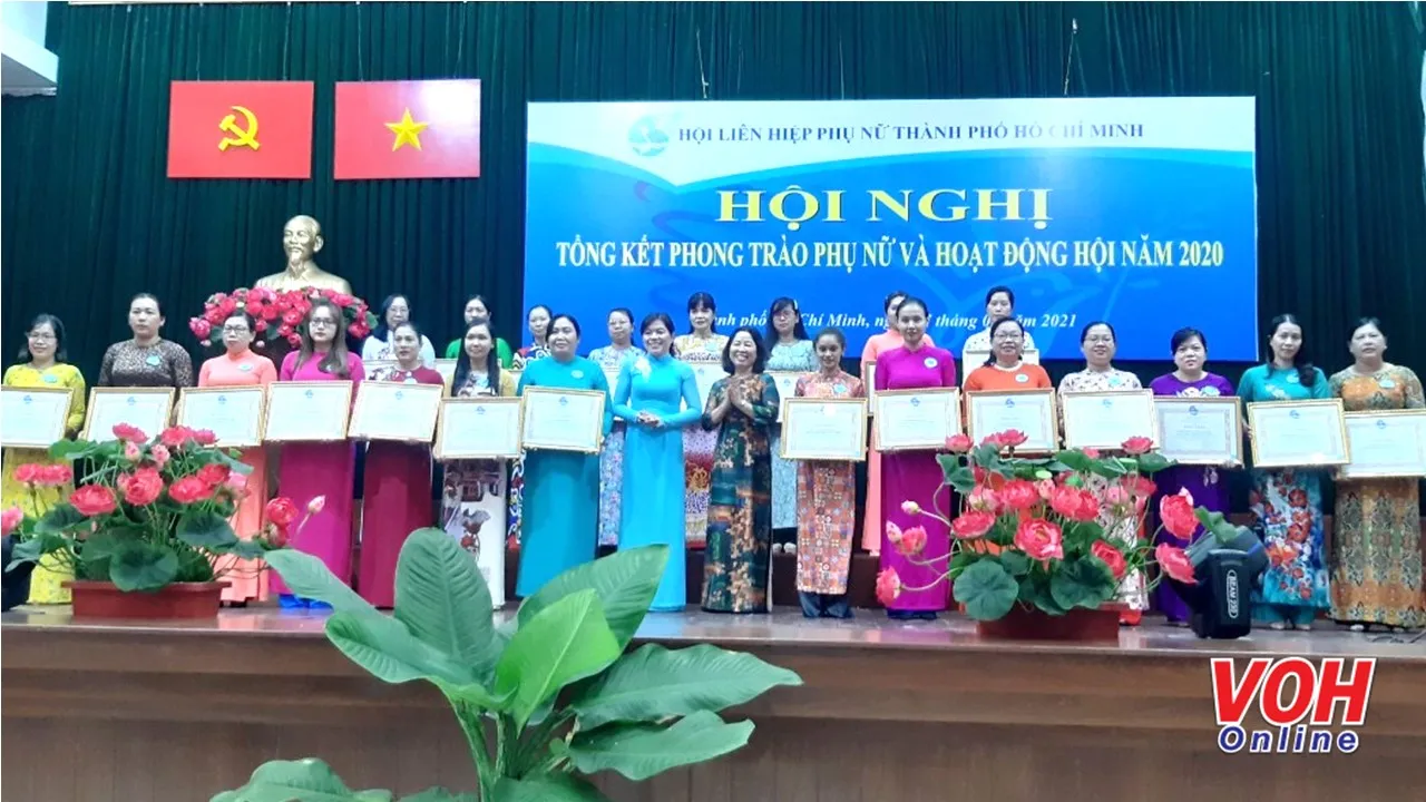 Hội LHPN TPHCM tổng kết phong trào thi đua và hoạt động Hội năm 2020
