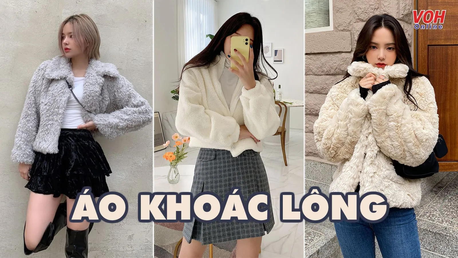 5 mẫu áo khoác lông ấm áp và xinh xẻo đáng sắm nhất mùa lạnh