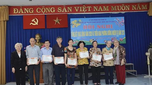 Câu lạc bộ Truyền thống kháng chiến – hưu trí Quận 10 tổ chức Hội nghị tổng kết năm 2020