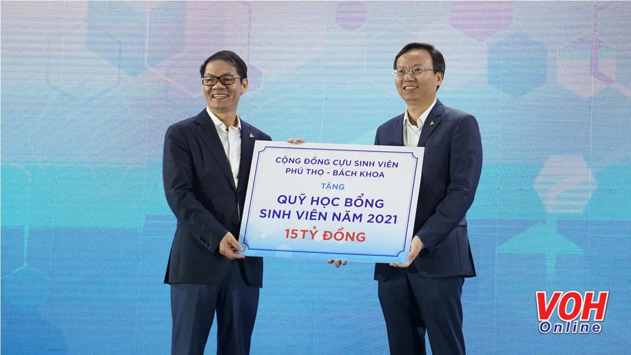 Năm 2021: Cựu sinh viên trường Đại học Bách Khoa sẽ trao 15 tỷ đồng học bổng cho sinh viên