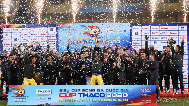 Vượt qua Viettel, Hà Nội FC giành Siêu cúp quốc gia 2020