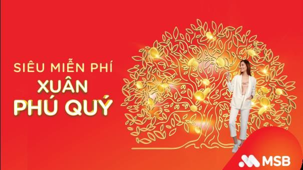 MSB tặng hơn 20.000 phần quà bằng vàng, tiền mặt cho khách hàng dịp Tết