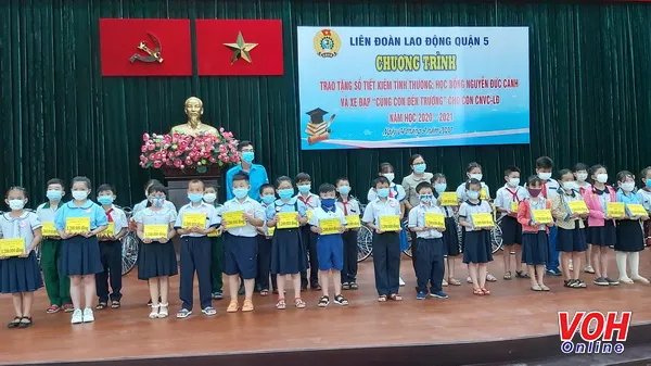 Công nhân lao động Quận 5 hưởng ứng phong trào thi đua Lao động giỏi-Lao động sáng tạo