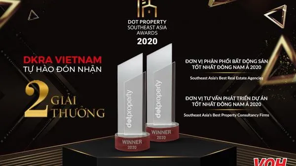 DKRA Vietnam đón nhận bộ đôi giải thưởng danh giá Đông Nam Á