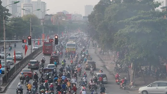 Hai ngày liền, chất lượng không khí ở Hà Nội đạt mức độ xấu