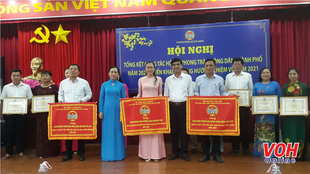 Tổng kết công tác Hội và phong trào nông dân Thành phố năm 2020