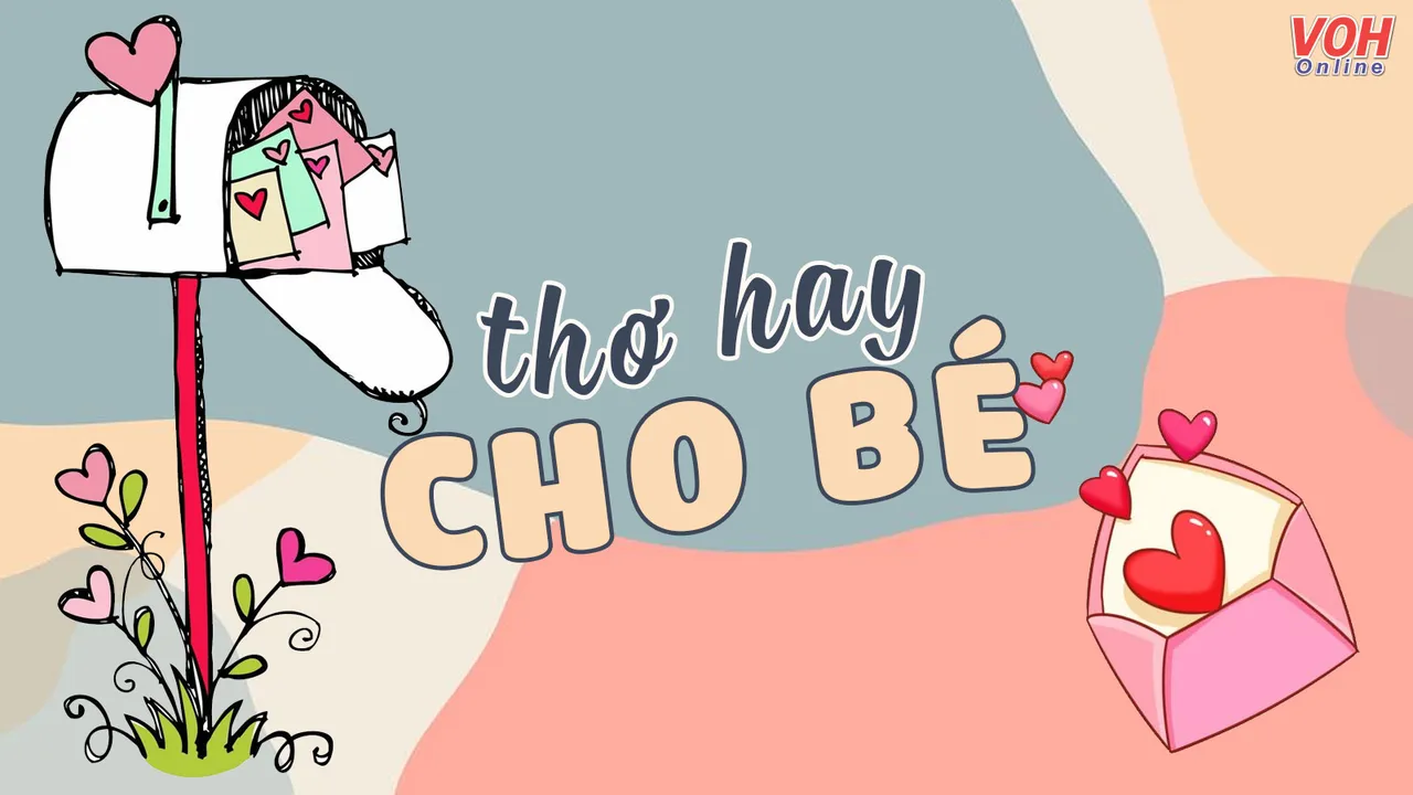 43 bài vè cho trẻ mầm non theo các chủ đề