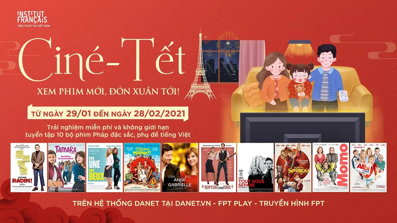Điện ảnh Tết: Công chiếu 10 phim Pháp hay cho người dân dịp Tết
