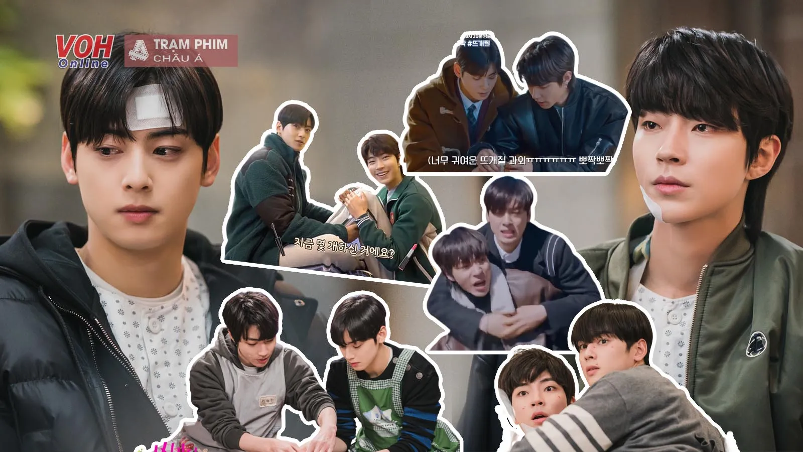 Loạt khoảnh khắc ‘tình bể bình’ giữa Cha Eun Woo và Hwang In Yeob trong True Beauty