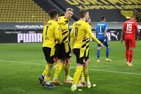 Dortmund 3-1 Augsburg (Bundesliga 2020/21 - Vòng 19)