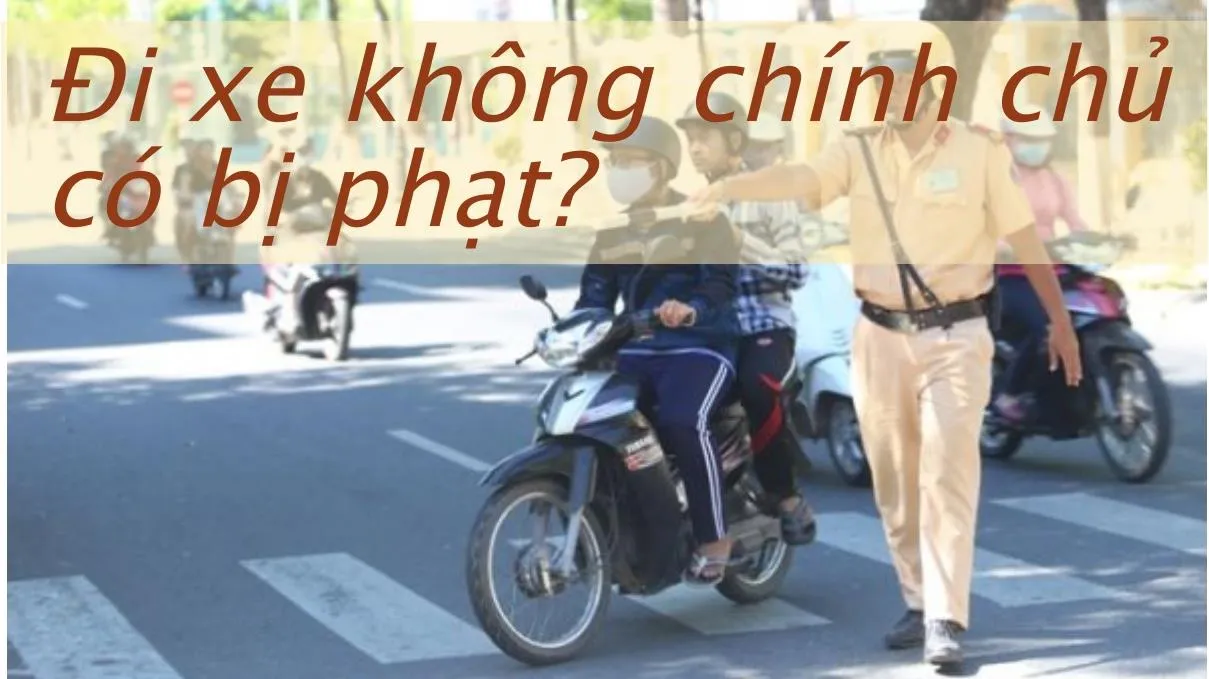 Xe chính chủ là gì? Lái xe không chính chủ bị phạt bao nhiêu?